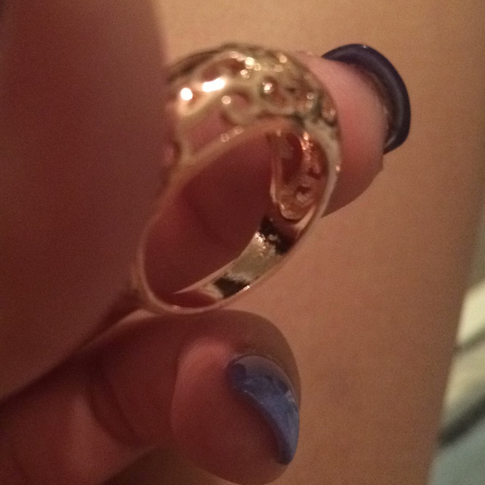 ❤️SALE Bronze Floral Lace Ring - Picture 6 of 7